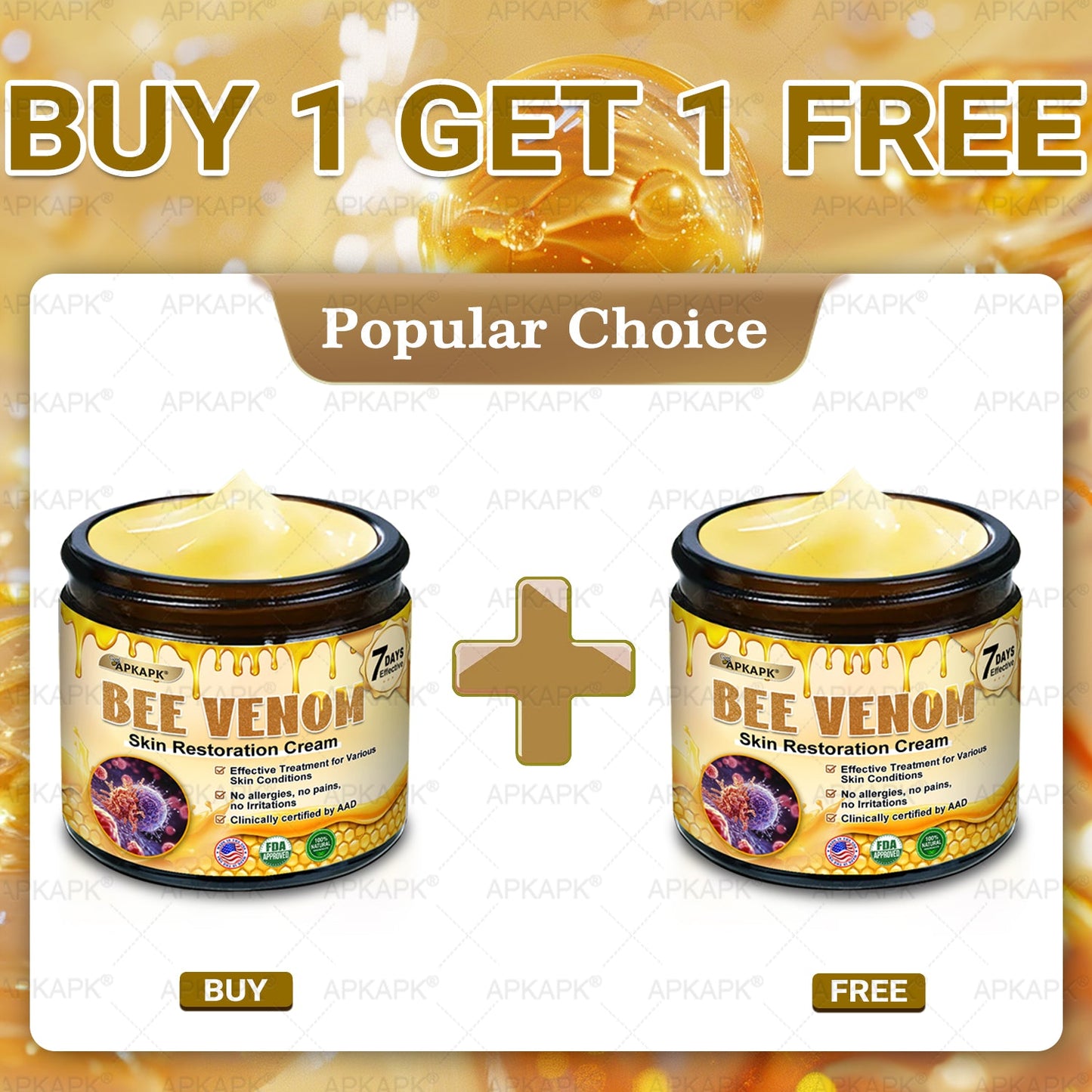 APKAPK®--Only 10 jars! Grab an exclusive 30% discount now! Keep your skin youthful and glowing in just 1 to 3 weeks. Don’t miss your chance—this offer won’t come around again until next year. Act fast! 180-day money back guarantee!