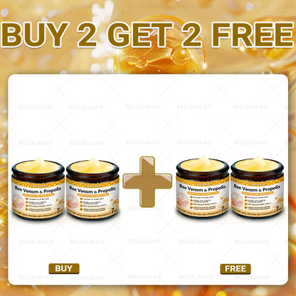 Official Store | 𝗕𝗘𝗟𝗟𝗘𝗟𝗔𝗟𝗔® 𝗕𝗲𝗲 𝗩𝗲𝗻𝗼𝗺 & 𝗣𝗿𝗼𝗽𝗼𝗹𝗶𝘀 𝗠𝘂𝗹𝘁𝗶-𝗔𝗰𝘁𝗶𝗼𝗻 𝗦𝗸𝗶𝗻 𝗥𝗲𝗽𝗮𝗶𝗿 𝗖𝗿𝗲𝗮𝗺 (Effective Within 7 Days)Bee Venom + 𝗣𝗿𝗼𝗽𝗼𝗹𝗶𝘀 · 7X Deep Hydration, targets wrinkles, sagging, stretch marks, dark spots, purpura, inflammations and more